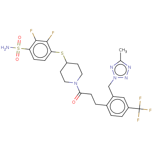 Chemical structure of BindingDB Monomer ID 511538