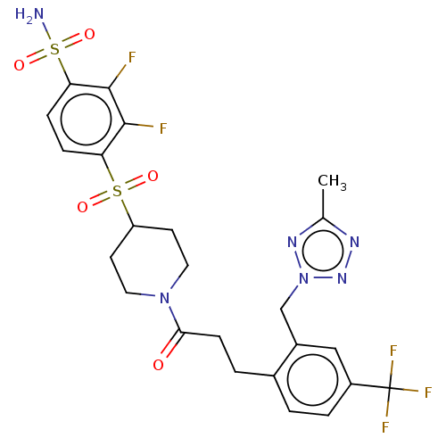 Chemical structure of BindingDB Monomer ID 511540