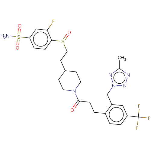 Chemical structure of BindingDB Monomer ID 511556