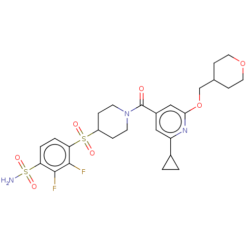 Chemical structure of BindingDB Monomer ID 511567