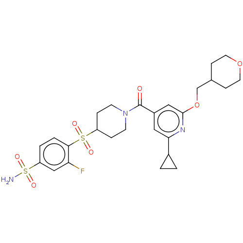 Chemical structure of BindingDB Monomer ID 511568