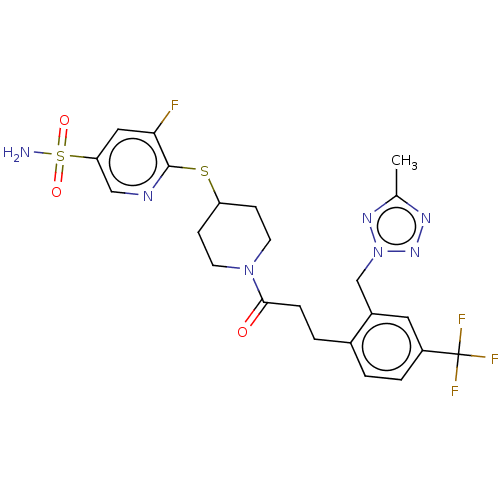Chemical structure of BindingDB Monomer ID 511579
