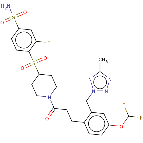 Chemical structure of BindingDB Monomer ID 511581