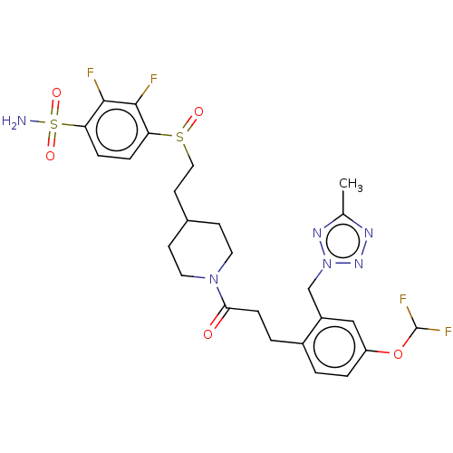 Chemical structure of BindingDB Monomer ID 511582