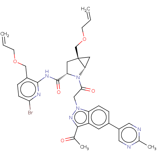 Chemical structure of BindingDB Monomer ID 511724