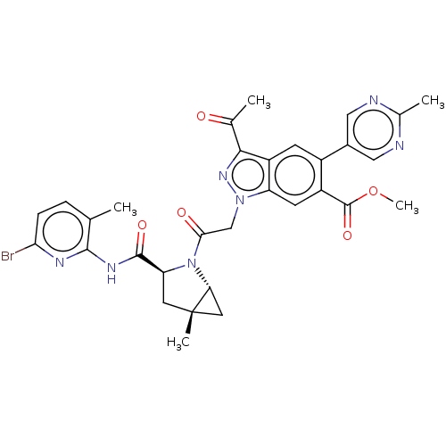 Chemical structure of BindingDB Monomer ID 512050