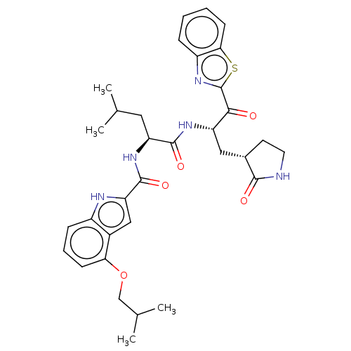 Chemical structure of BindingDB Monomer ID 512429