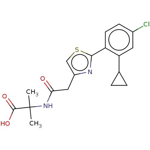 Chemical structure of BindingDB Monomer ID 512962