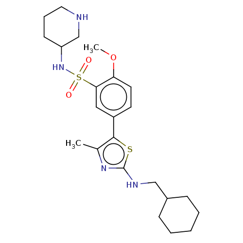 Chemical structure of BindingDB Monomer ID 513360