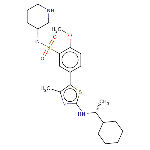 Chemical structure of BindingDB Monomer ID 513378