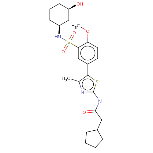 Chemical structure of BindingDB Monomer ID 513379