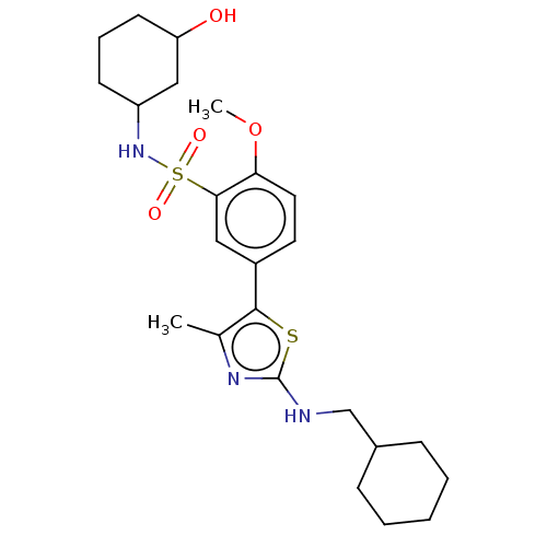 Chemical structure of BindingDB Monomer ID 513409