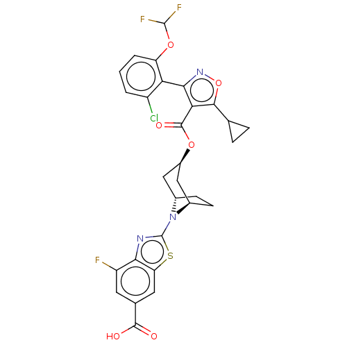 Chemical structure of BindingDB Monomer ID 513460