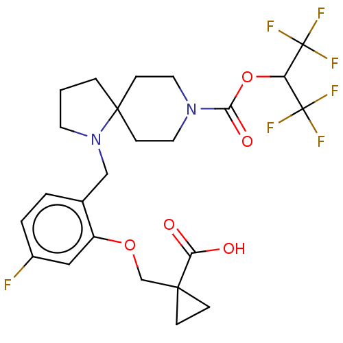 Chemical structure of BindingDB Monomer ID 513954