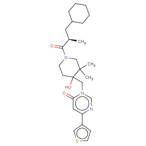 Chemical structure of BindingDB Monomer ID 514393