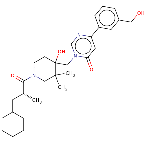 Chemical structure of BindingDB Monomer ID 514396