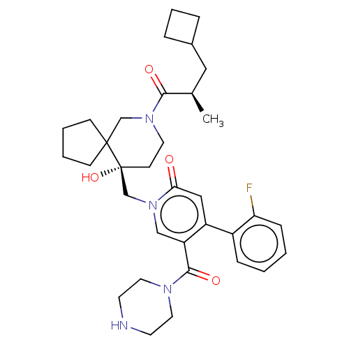 Chemical structure of BindingDB Monomer ID 514482