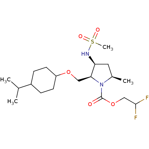 Chemical structure of BindingDB Monomer ID 514573