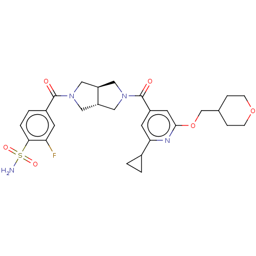 Chemical structure of BindingDB Monomer ID 515109