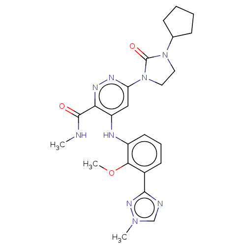Chemical structure of BindingDB Monomer ID 515649