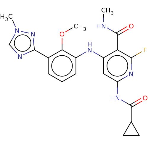 Chemical structure of BindingDB Monomer ID 515654