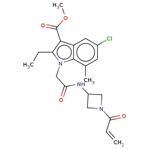 Chemical structure of BindingDB Monomer ID 515791