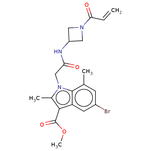Chemical structure of BindingDB Monomer ID 515899