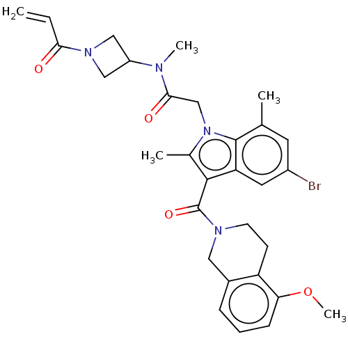 Chemical structure of BindingDB Monomer ID 515910