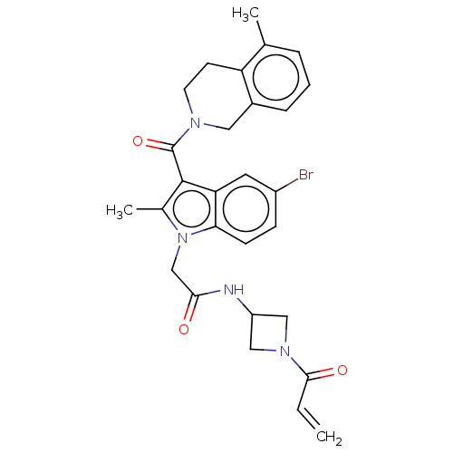 Chemical structure of BindingDB Monomer ID 515935