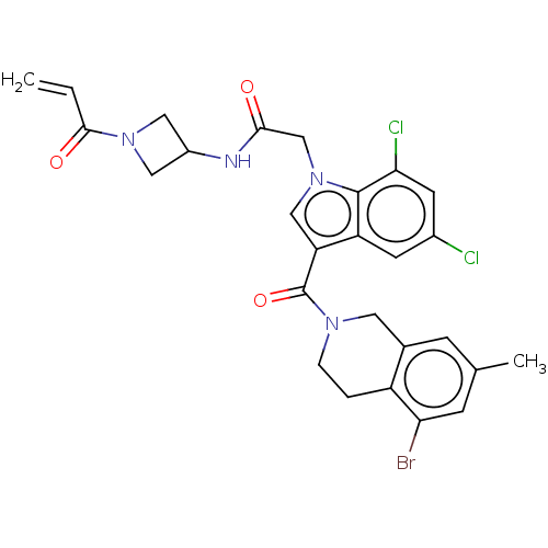 Chemical structure of BindingDB Monomer ID 516002