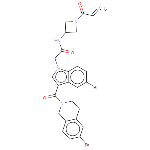 Chemical structure of BindingDB Monomer ID 516014