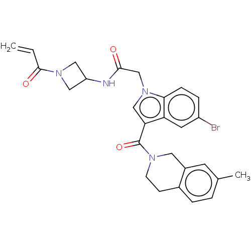 Chemical structure of BindingDB Monomer ID 516032