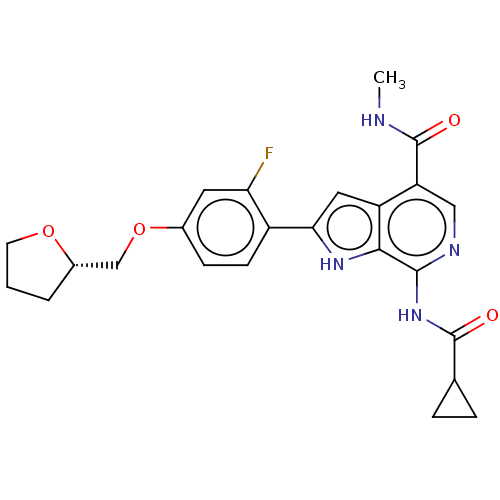 Chemical structure of BindingDB Monomer ID 516362