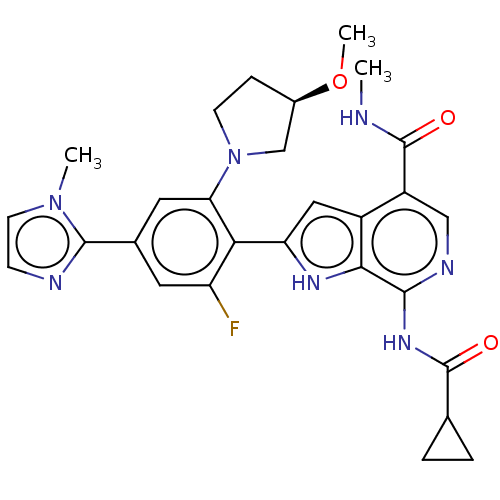 Chemical structure of BindingDB Monomer ID 516364