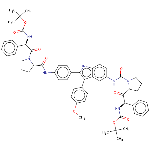 Chemical structure of BindingDB Monomer ID 516573