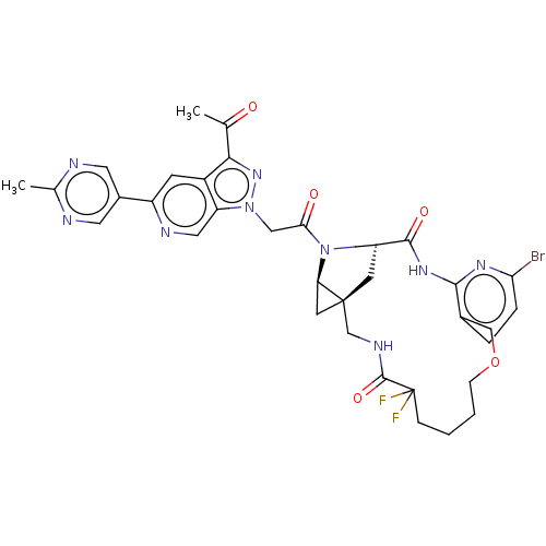 Chemical structure of BindingDB Monomer ID 516709