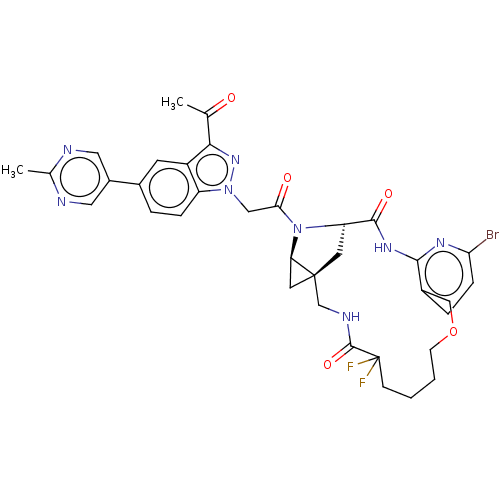 Chemical structure of BindingDB Monomer ID 516710