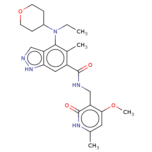 Chemical structure of BindingDB Monomer ID 516831