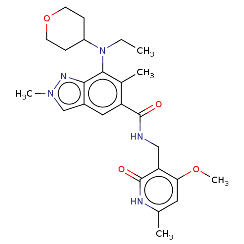 Chemical structure of BindingDB Monomer ID 516833