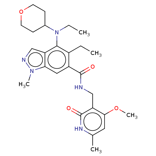 Chemical structure of BindingDB Monomer ID 516844