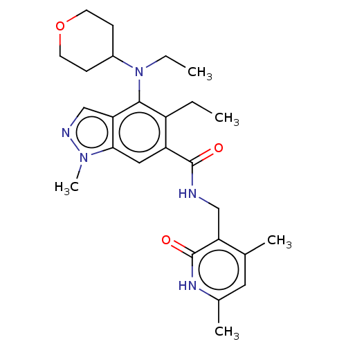Chemical structure of BindingDB Monomer ID 516846