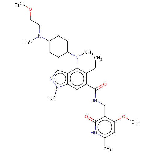 Chemical structure of BindingDB Monomer ID 516850