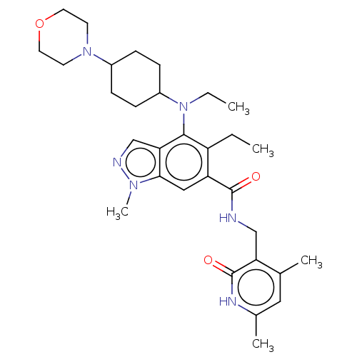 Chemical structure of BindingDB Monomer ID 516853