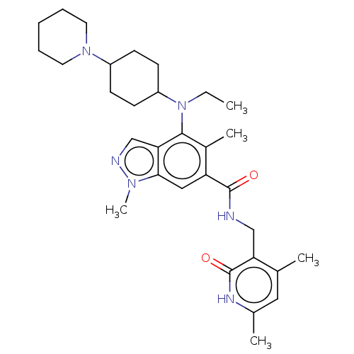 Chemical structure of BindingDB Monomer ID 516861