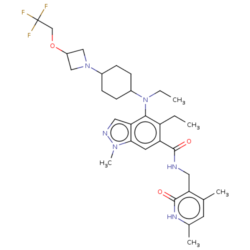 Chemical structure of BindingDB Monomer ID 516864