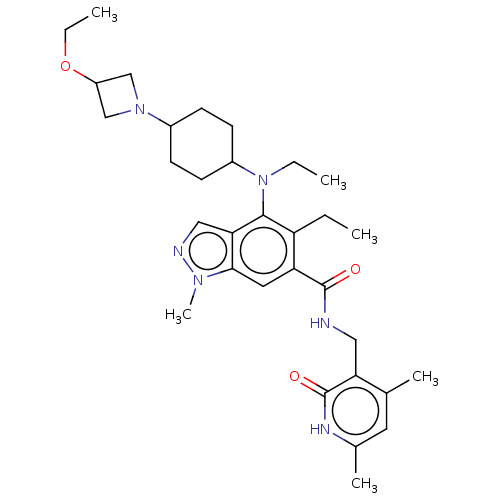 Chemical structure of BindingDB Monomer ID 516866