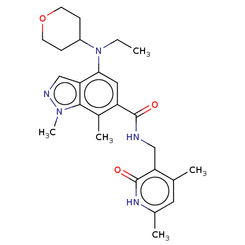 Chemical structure of BindingDB Monomer ID 516876