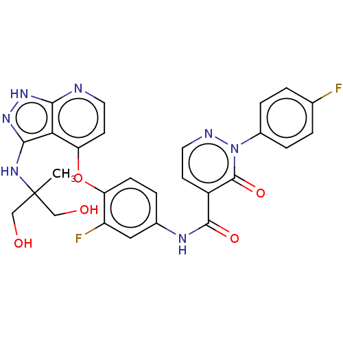 Chemical structure of BindingDB Monomer ID 516962