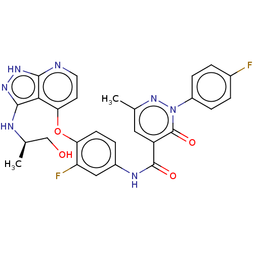 Chemical structure of BindingDB Monomer ID 516971