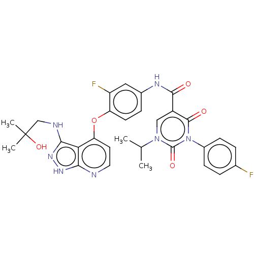 Chemical structure of BindingDB Monomer ID 517007